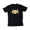 Short Sleeve T-Shirt / Gold Background